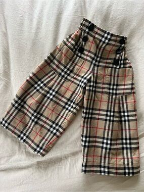 Burberry Taren Wide Leg Pants - 3Y Girls
